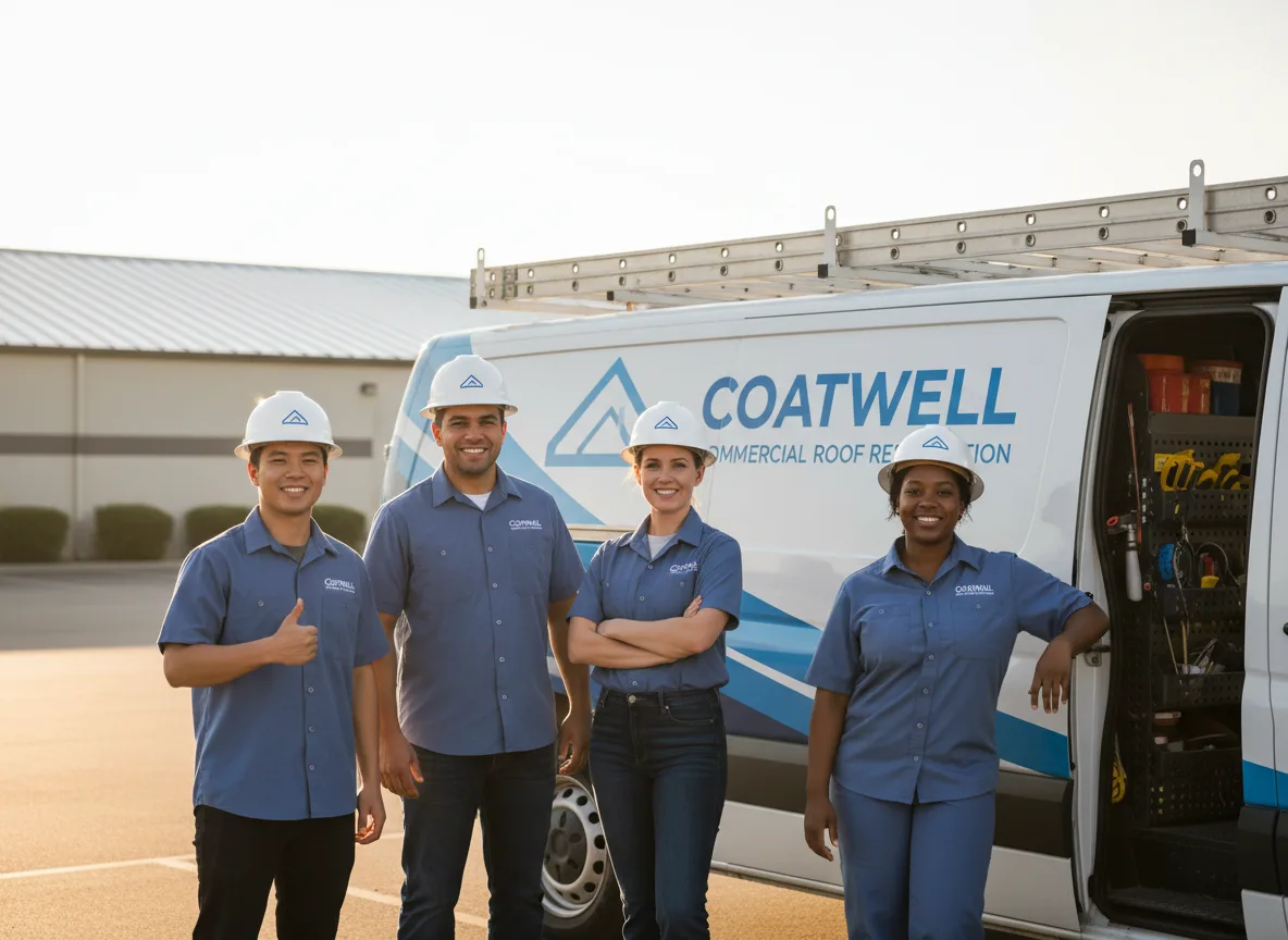 Commercial roof coating company in Pawnee, IL